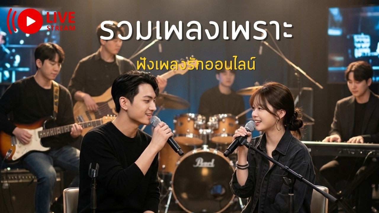 🔴 LIVE   [ไลฟ์สด] เพลงรักเพราะๆ ฟังเพลงออนไลน์