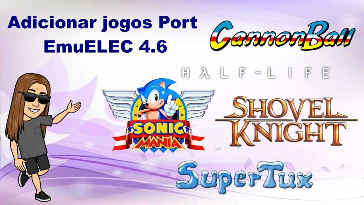 Aula 27 Adicionar jogos Port no EmuELEC 4.6