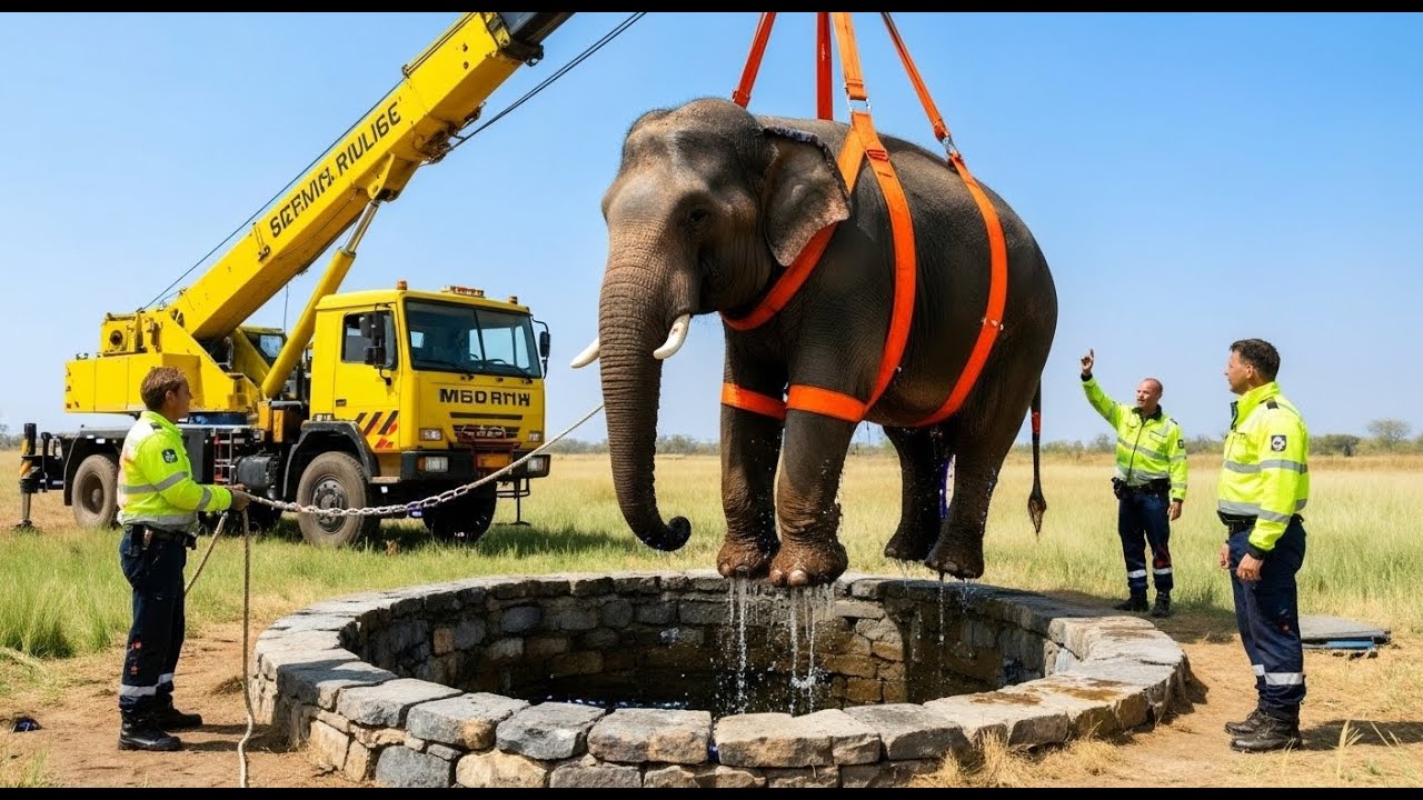 This Smart Dog Is The Only Reason The Elephant Survived 🐕‍🦺🐘