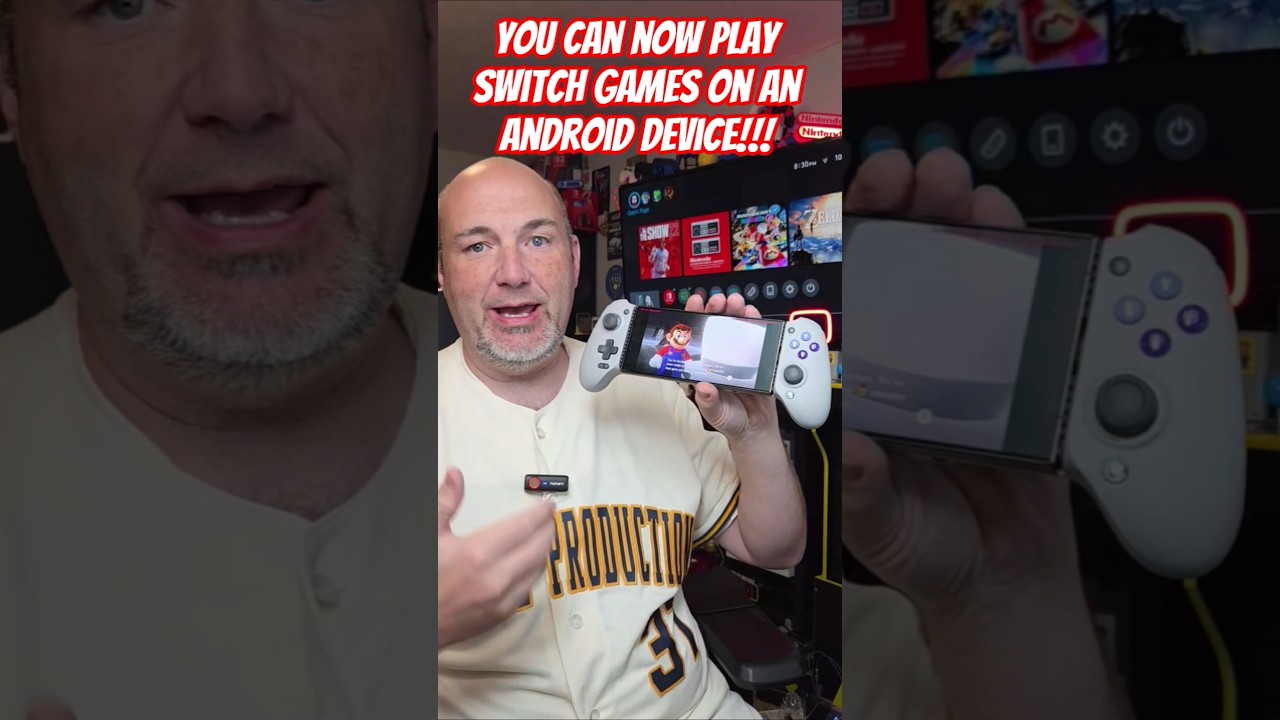 Eden Switch Emulator Tested:  Backup & Play Switch Games On Android