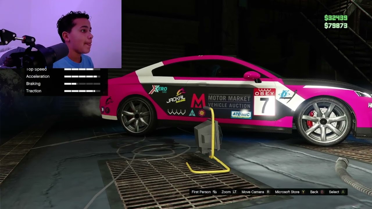 Twitch stream playing GTA  (streaming everyday)