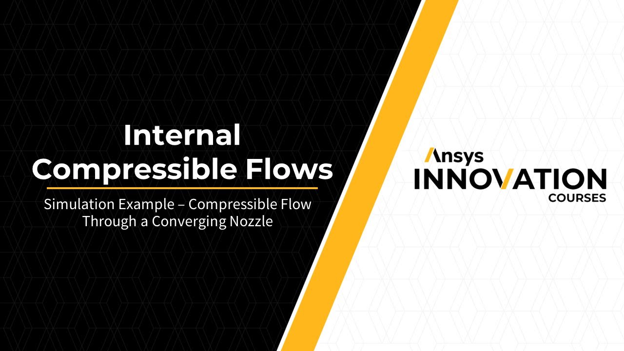 Compressible Flow Through a Converging Nozzle — Simulation Example
