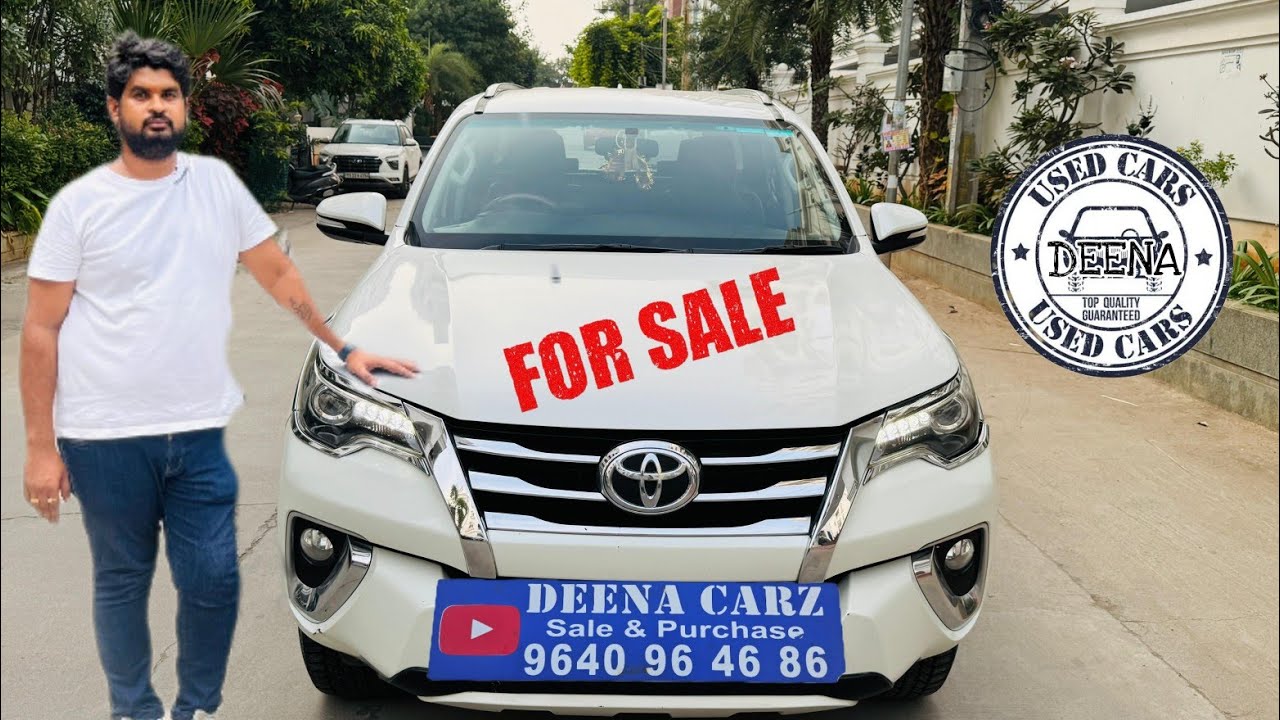 Fortuner 4x4 102 000 км на продажу || Продажа подержанных автомобилей в Хайдарабаде | Автомобили ...