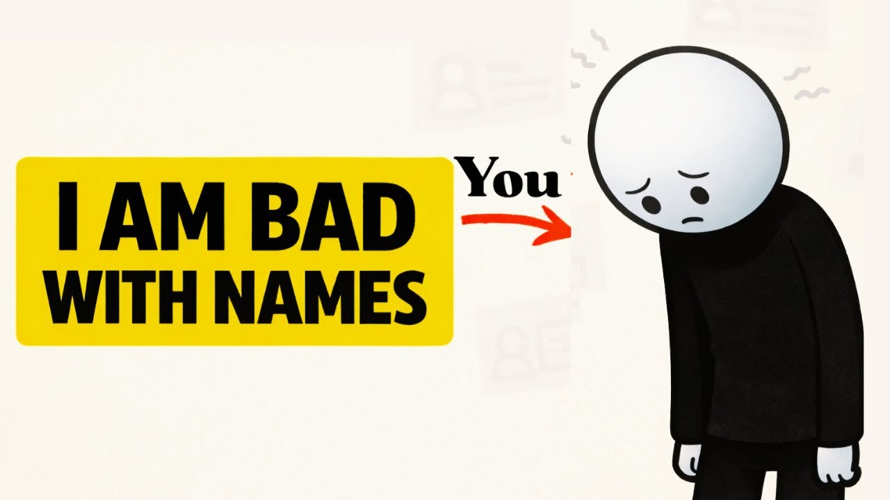 Why You Remember Faces But Forget Names;(Psychology Explained)