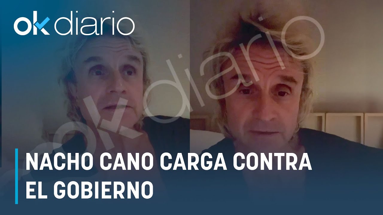 Nacho Cano carga contra el Gobierno: 