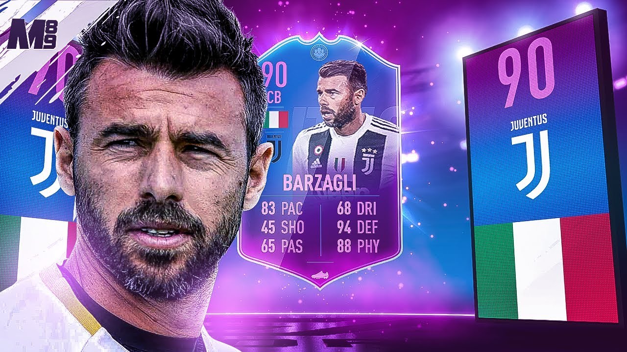 FIFA 19 END OF ERA BARZAGLI REVIEW | 90 END OF ERA BARZAGLI PLAYER REVIEW | FIFA 19 ULTIMATE TEAM