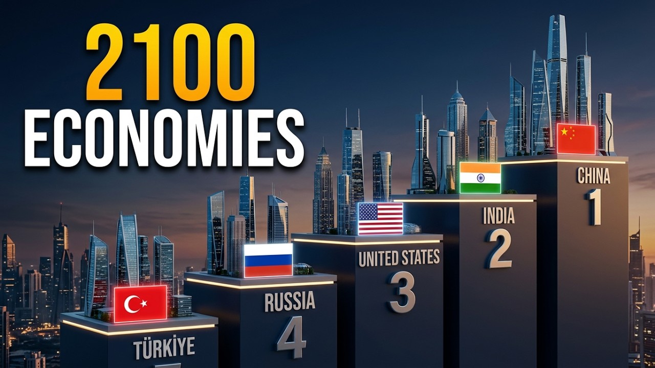 Top 25 Biggest Economies in 2100 | Projected GDP