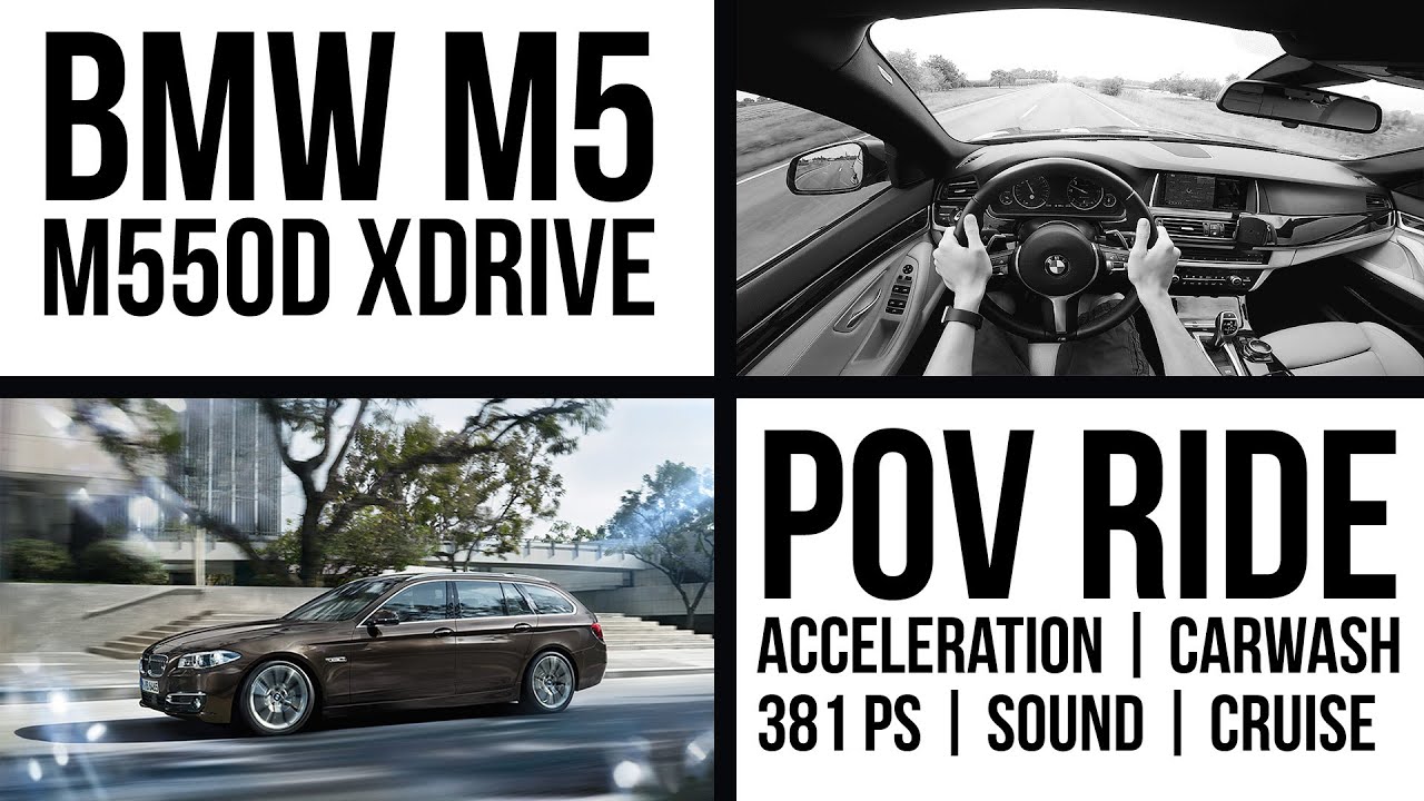BMW M550D xDrive Touring 381HP | Drive, Sound | POVMONKEY