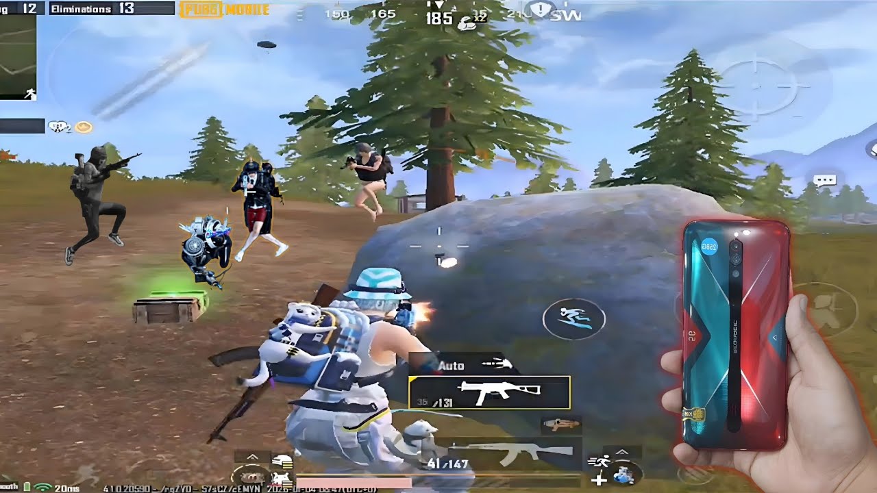 PUBG 90FPS Gameplay 🔥 Red Magic 5S Gaming Review
