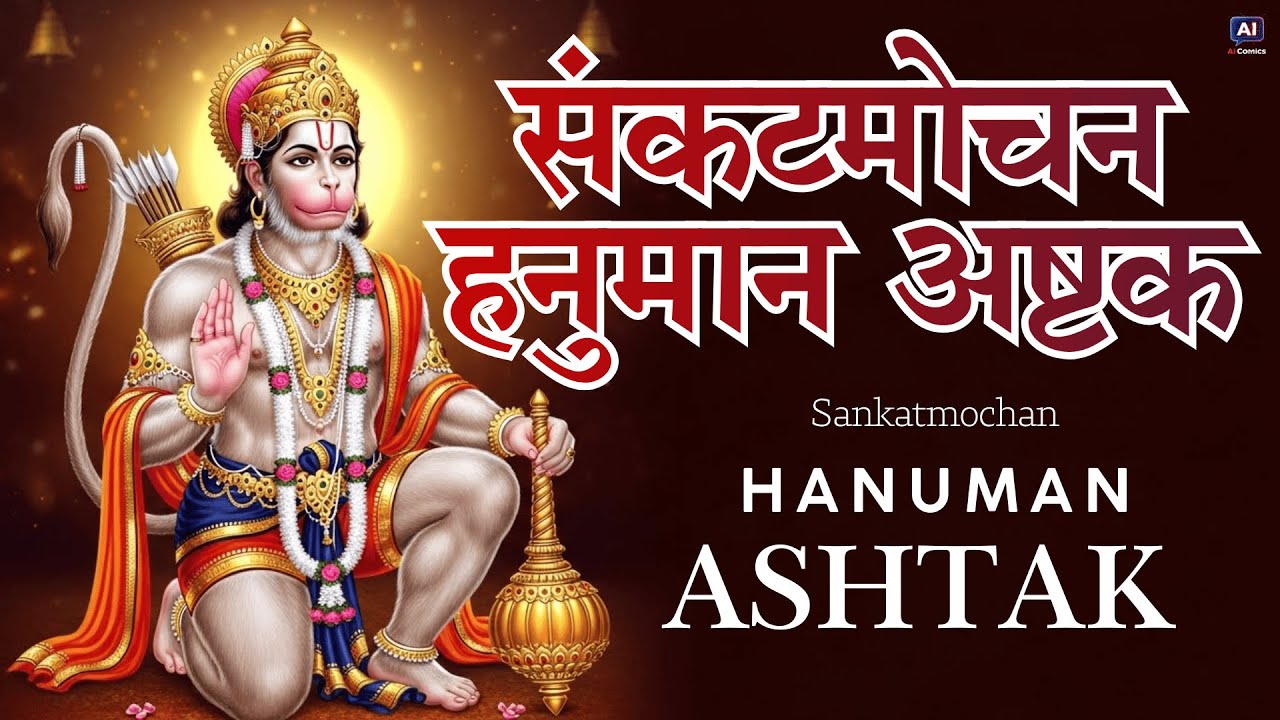 संकटमोचन हनुमान अष्टक | Sankatmochan Hanuman Ashtak | हनुमान अष्टक लगातार 7 बार | Hanuman Chalisa