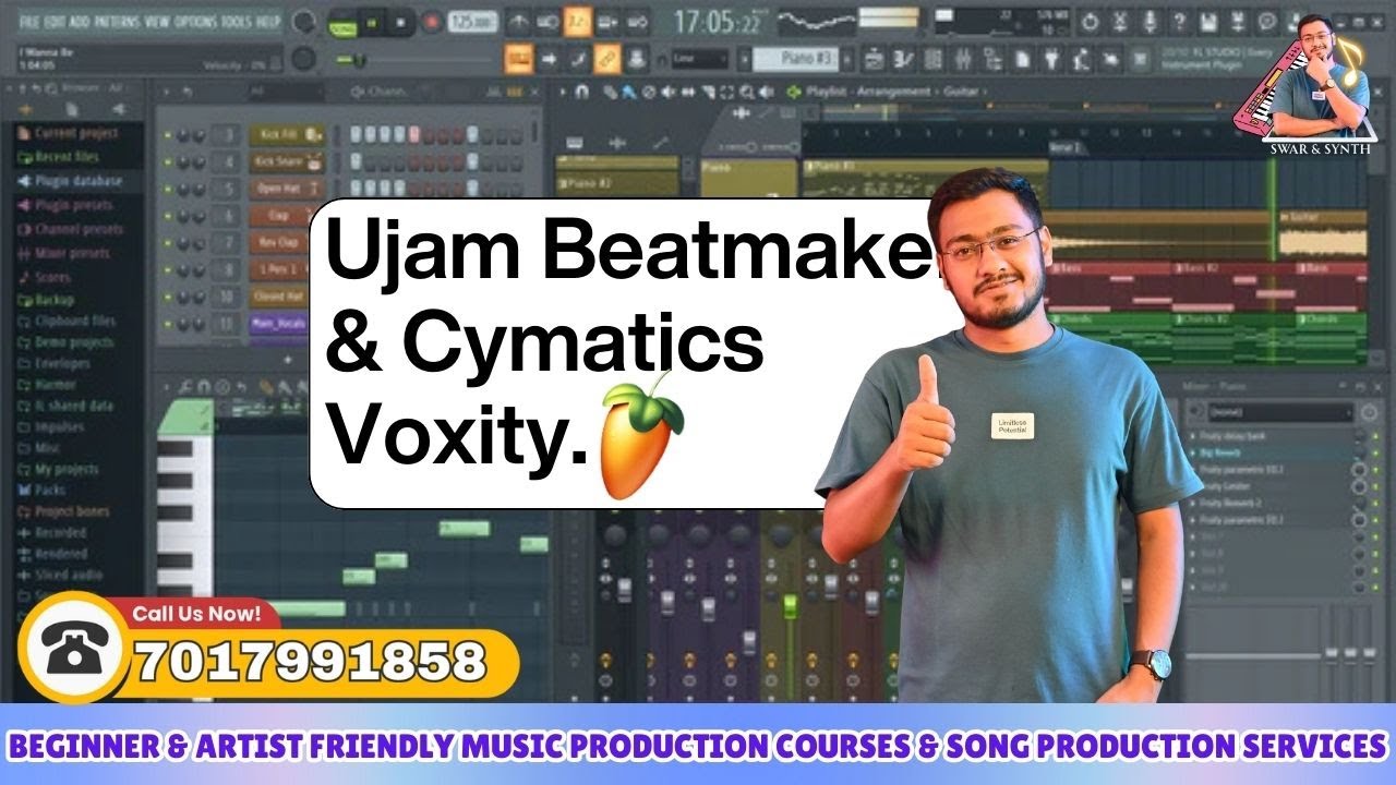 How to Use Ujam Beatmaker & Cymatics Voxity in FL Studio || Easy Techniques  for Beginner Musicians