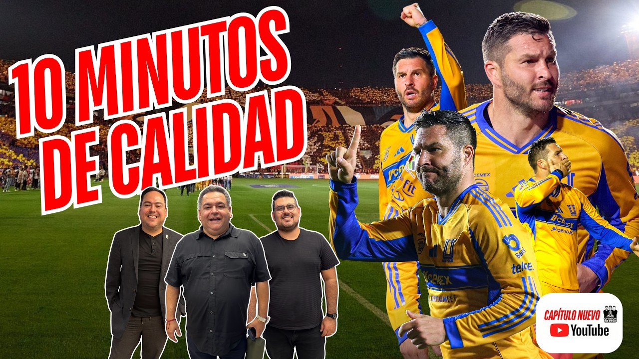 ¿10 minutos de calidad son suficientes? El debate sobre la continuidad de Gignac en Tigres.