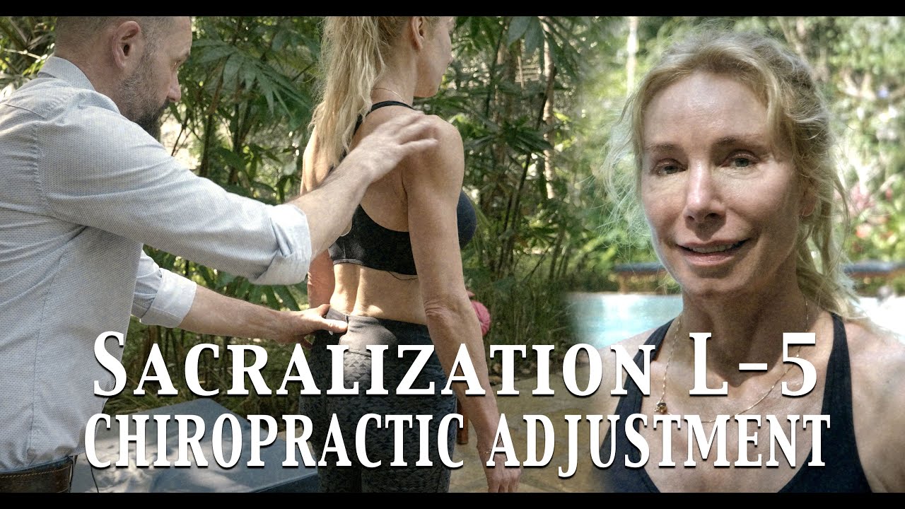 Chiropractic Adjustment for Sacralization L5 |  Dr Stavros Mihaletos