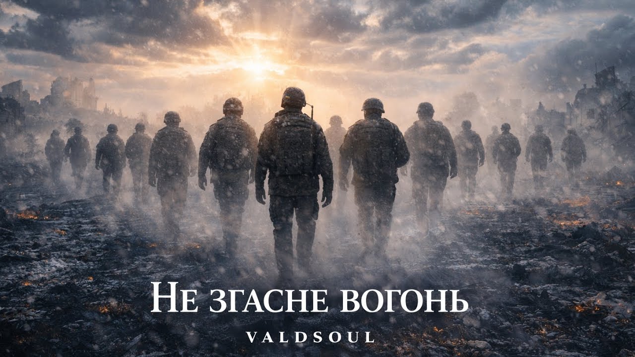 VALDSOUL — Не згасне вогонь | Пісня про незламність, братерство і волю України (Official Audio)