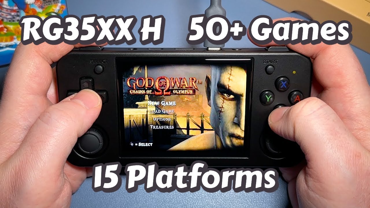 The ULTIMATE RG35XX H Gameplay Compilation | 50+ Games / 15 Platforms | Horizontal Retro Handheld