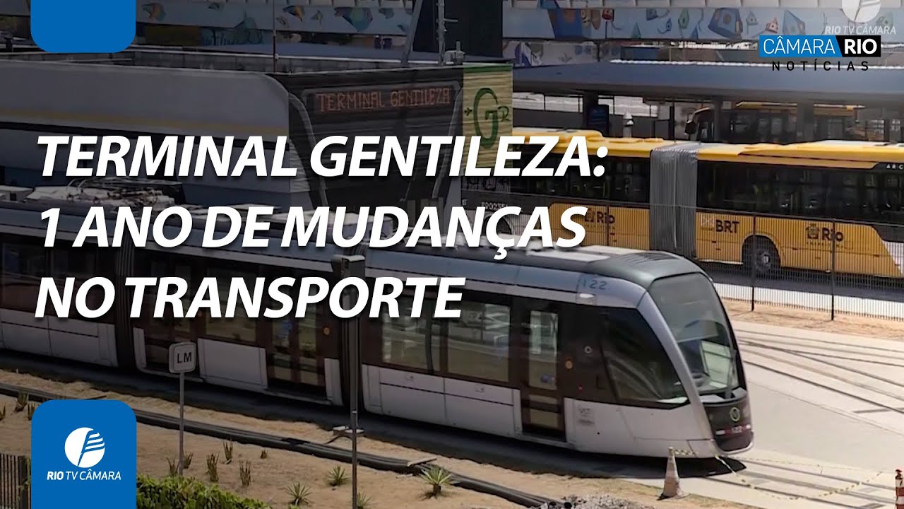 Terminal Gentileza completa 1 ano com mais de 14 milhões de viagens
