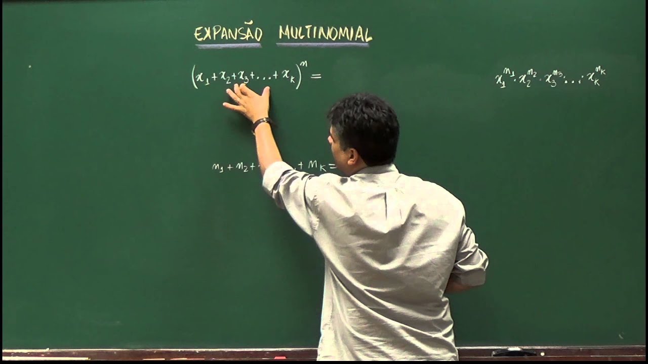 Análise Combinatória - Expansão Multinomial, Aula 2 - Aula 67