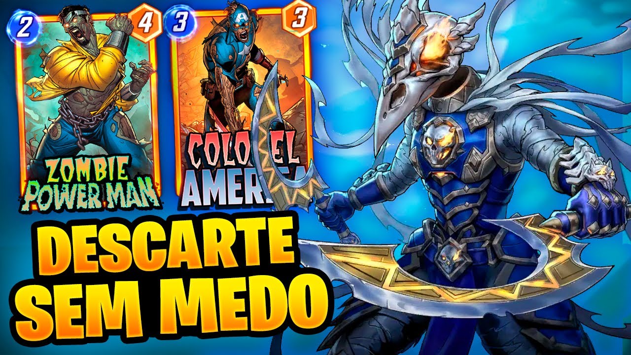 DESCARTE CLÁSSICO APELÃO - POWER MAN + COLONEL é BRUTAL |Marvel Snap
