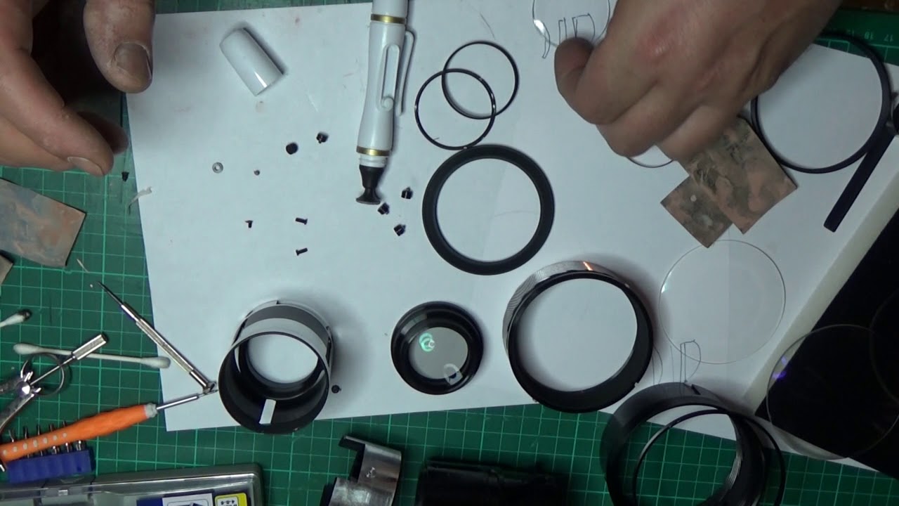 полировка линз объектива foto lens polishing sigma 70-210 f2.8