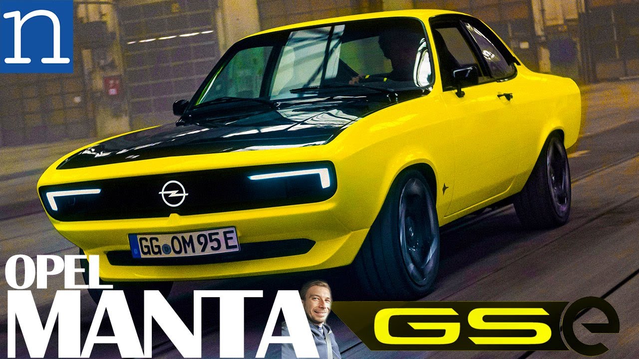 CAMBIO manuale 4 MARCE su AUTO ELETTRICA? SI su Opel MANTA GSe | RETROFIT su AUTO STORICA