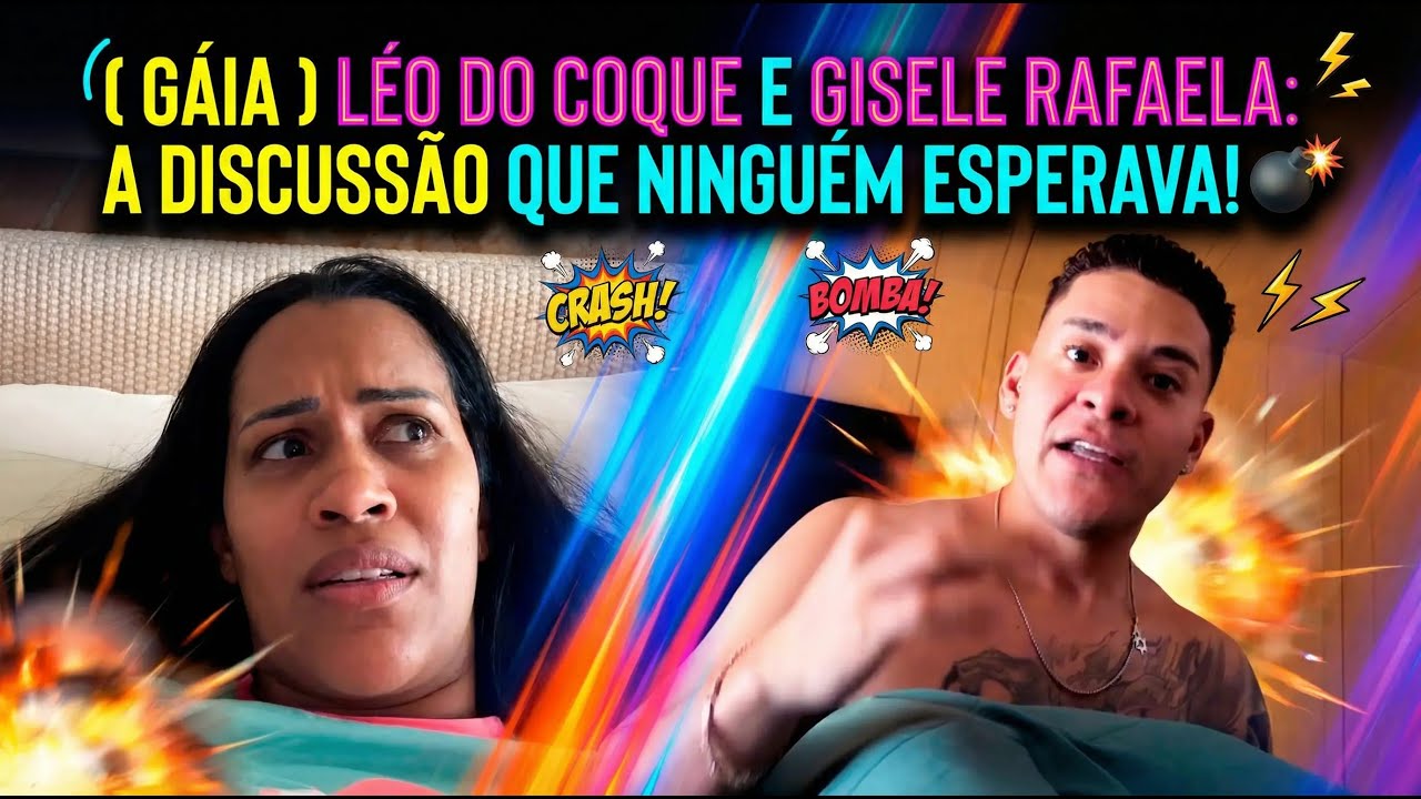 LÉO DO COQUE E GICELY RAFAELA: O BARRACO SOBRE A GAIA NA ACADEMIA! (REVELADO)