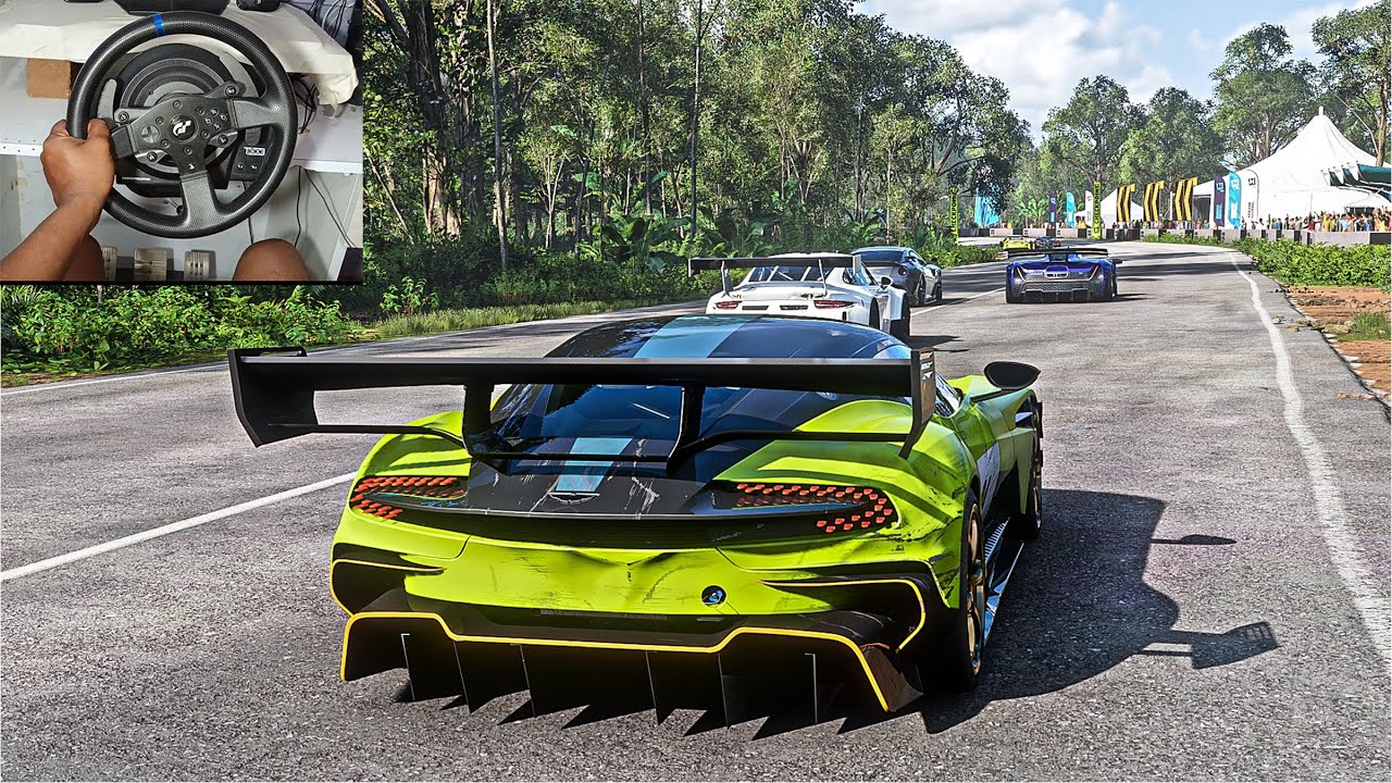 Aston Martin Vulcan AMR Pro [VS] Super Car - Forza Horizon 5 Gameplay Thrust master T300 GT