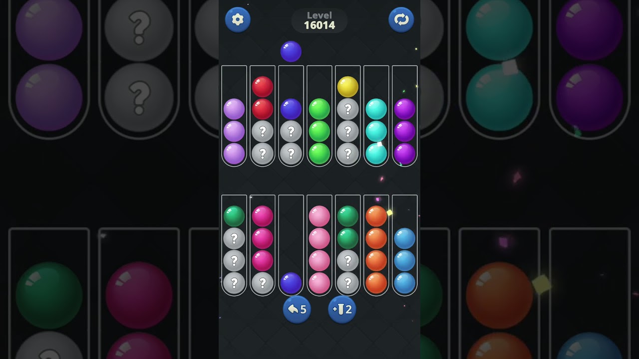 Ball Sort by Infinite Joy: Levels 16013, 16014, 16015
