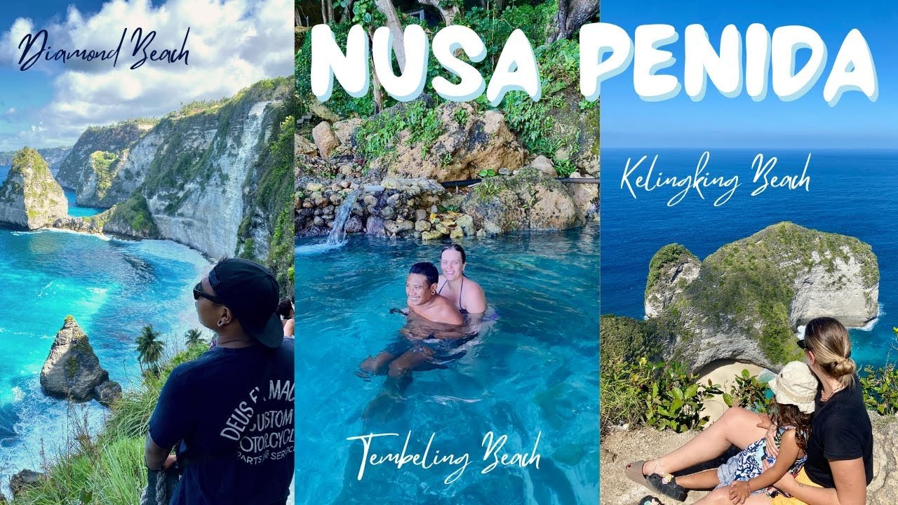 Checking out some of NUSA PENIDAS most FAMOUS BEACHES | Diamond, Kelingking & Tembeling Beach