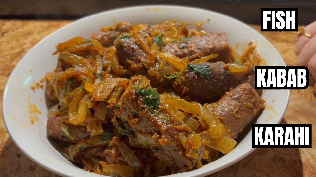 FISH KABAB KARAHI TASTY BY AMMA GUDDI KITCEHN