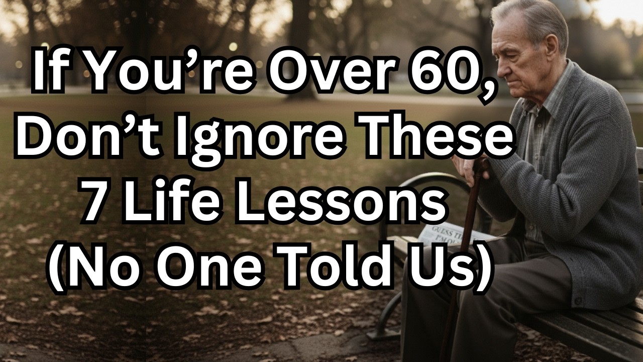 7 Life Lessons You MUST Know After 60 (Wish I Knew Sooner)