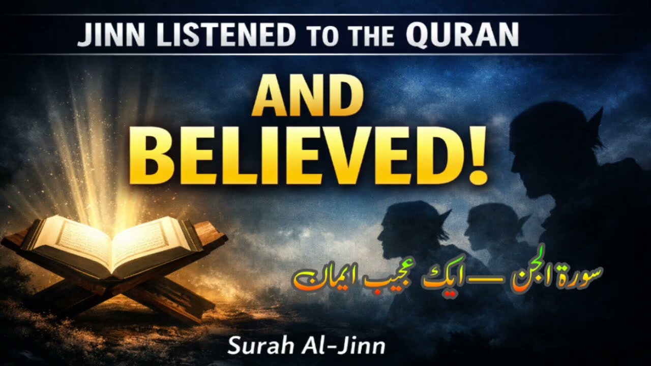Jinn Listened to the Quran and Believed | Surah Al-Jinn Tafseer | جنات کا ایمان