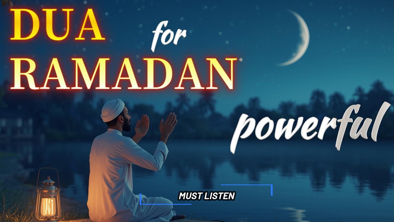 Ramadan Dua Full 🌙 | Powerful Prayer for Mercy & Barakah alaa Aqel