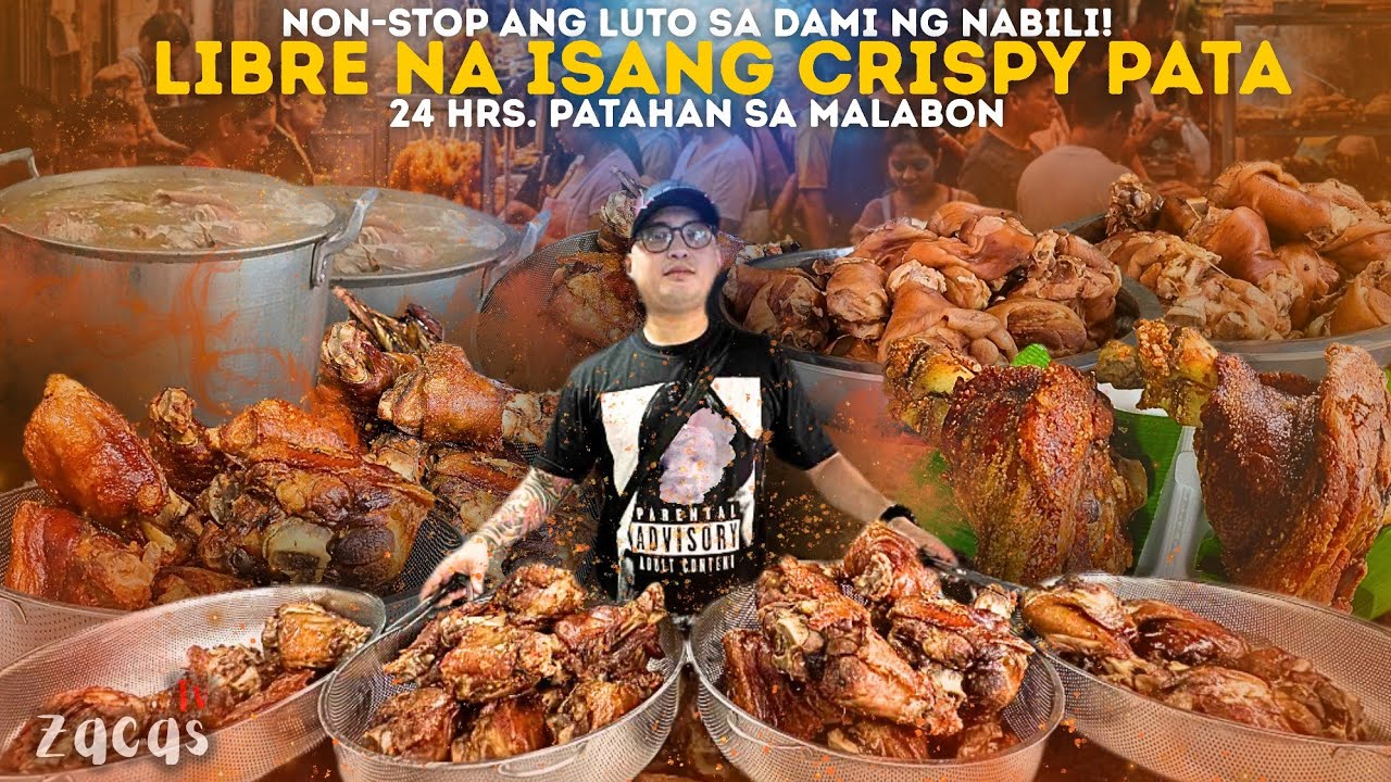 BUY 1 TAKE 1 GIANT CRISPY PATA sa MALABON! Naka-ubos na ng 1000 kilos sa loob ng isang ARAW! 