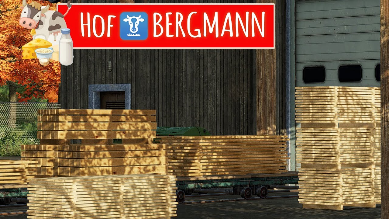 LS22 HOF BERGMANN FRÜHLINGS UPDATE [1.2.0.0] : Sägewerk mit Holz Produktion | FARMING SIMULATOR 22
