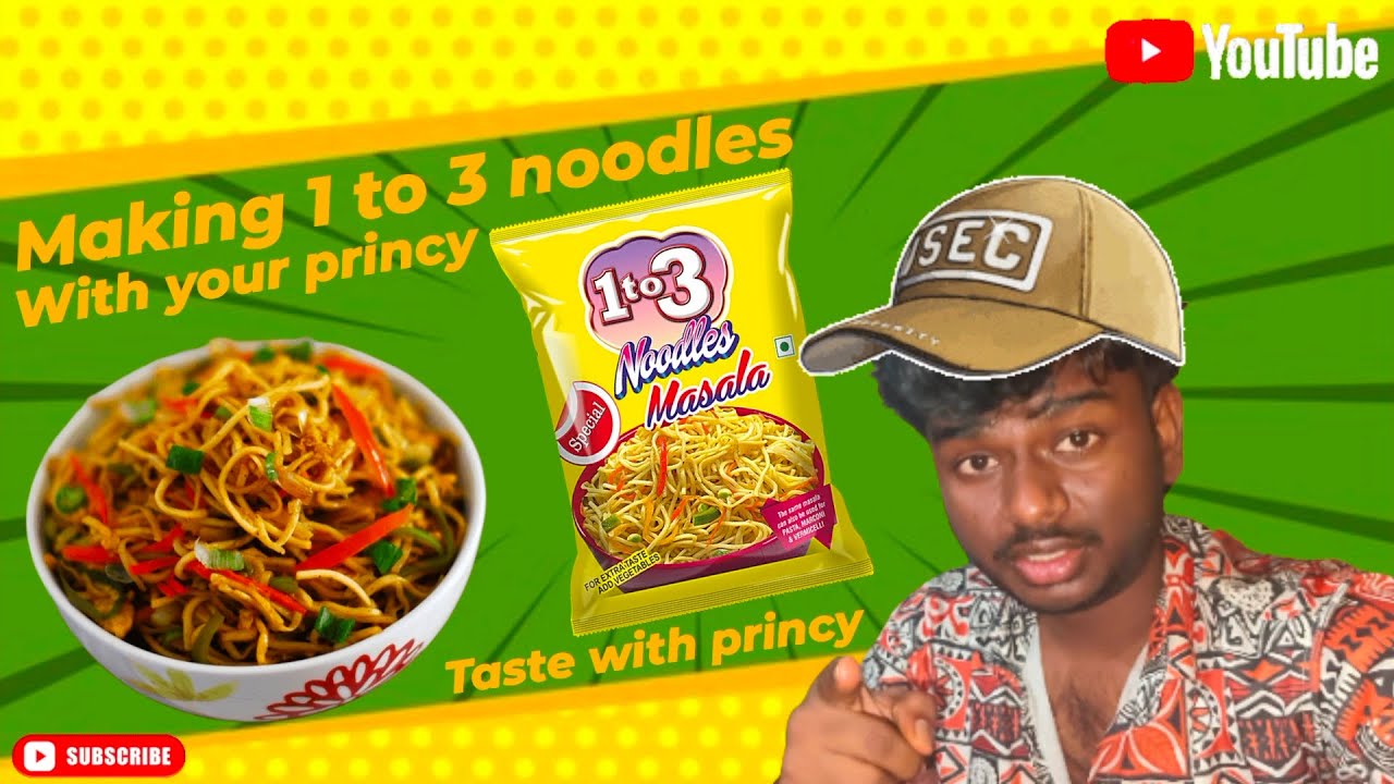 Marking 1 to 3 noodles with your princy #princy_tells #foodie#foodblogger#tastynoodles#1to3noodles
