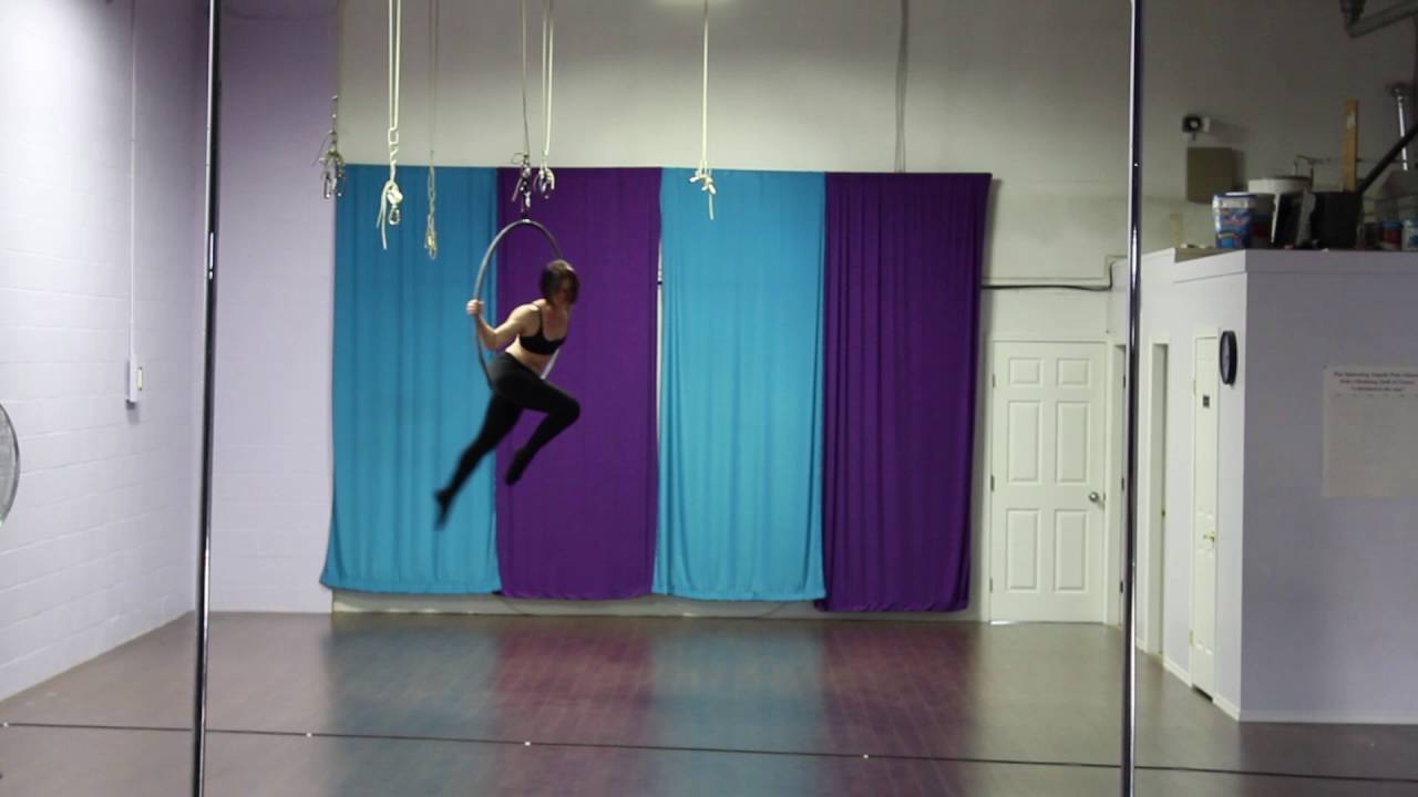 Beginner Aerial Hoop performance
