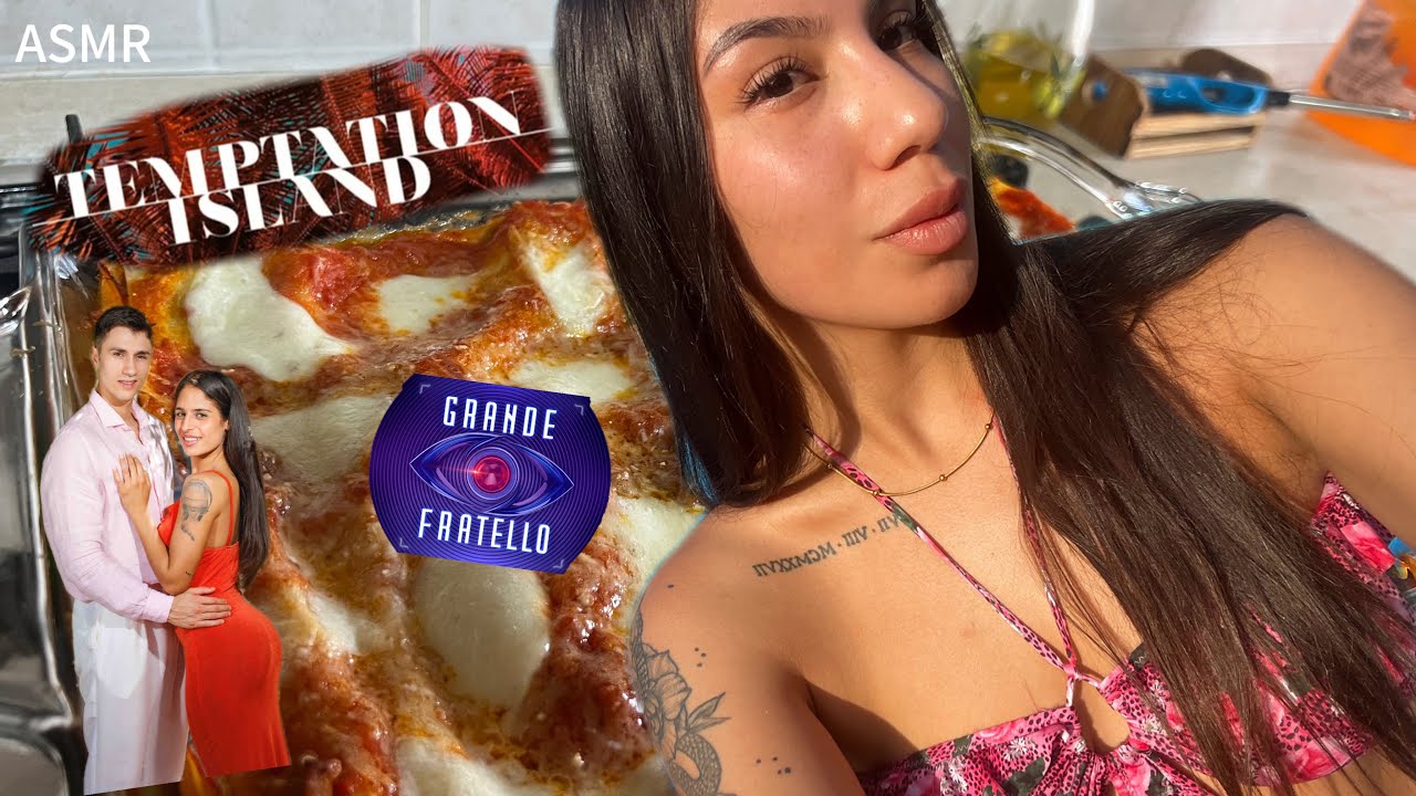 ASMR| Cucina & Spettegola con me 💗|Ricetta Lasagna| whispering..