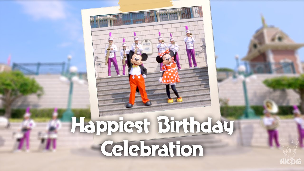 【4K】Happiest Birthday Celebration with Mickey and Minnie｜Hong Kong Disneyland