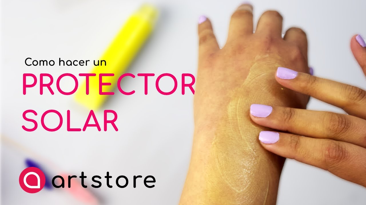 ✅COMO hacer un PROTECTOR SOLAR casero 🌞