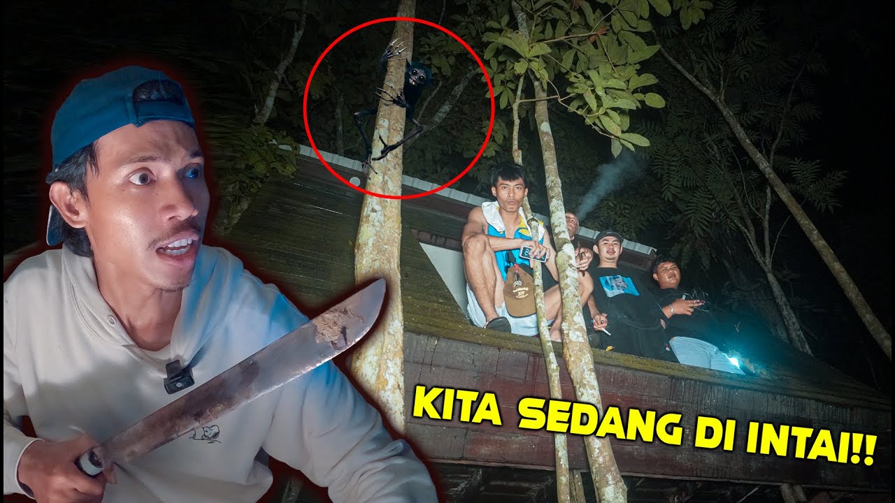BERMALAM DI RUMAH POHON! RASA TAKUT DATANG DI TEROR MAKHLUK INI! REUNI TEAM LAMA CUPSTUWERD!