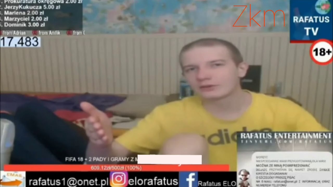 RAFATUS WSTYDZI SIĘ ZA MARLENKE PRZED TELEWIZJA