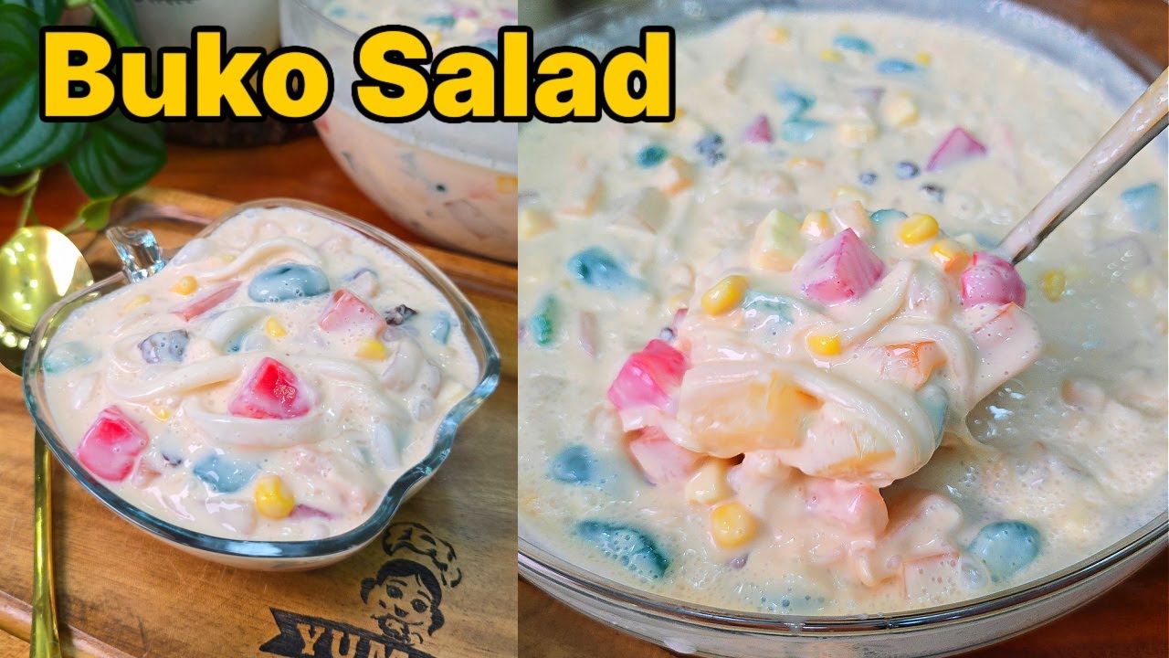 Buko Salad &ndash; A Creamy and Refreshing Filipino Dessert