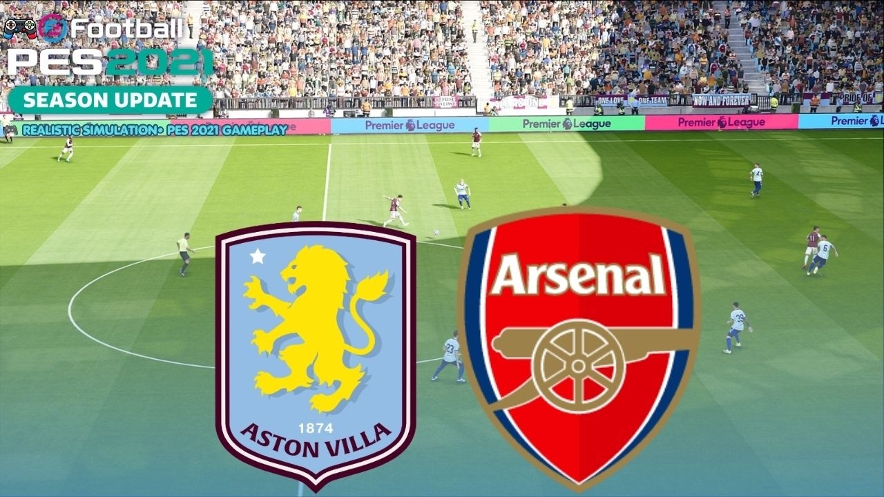 ARSENAL WANT TO KEEP THE MOMENTUM GOING AT VILLA PARK! &bull; PES 2021 GAMEPLAY &bull; AZORFOOTBALL