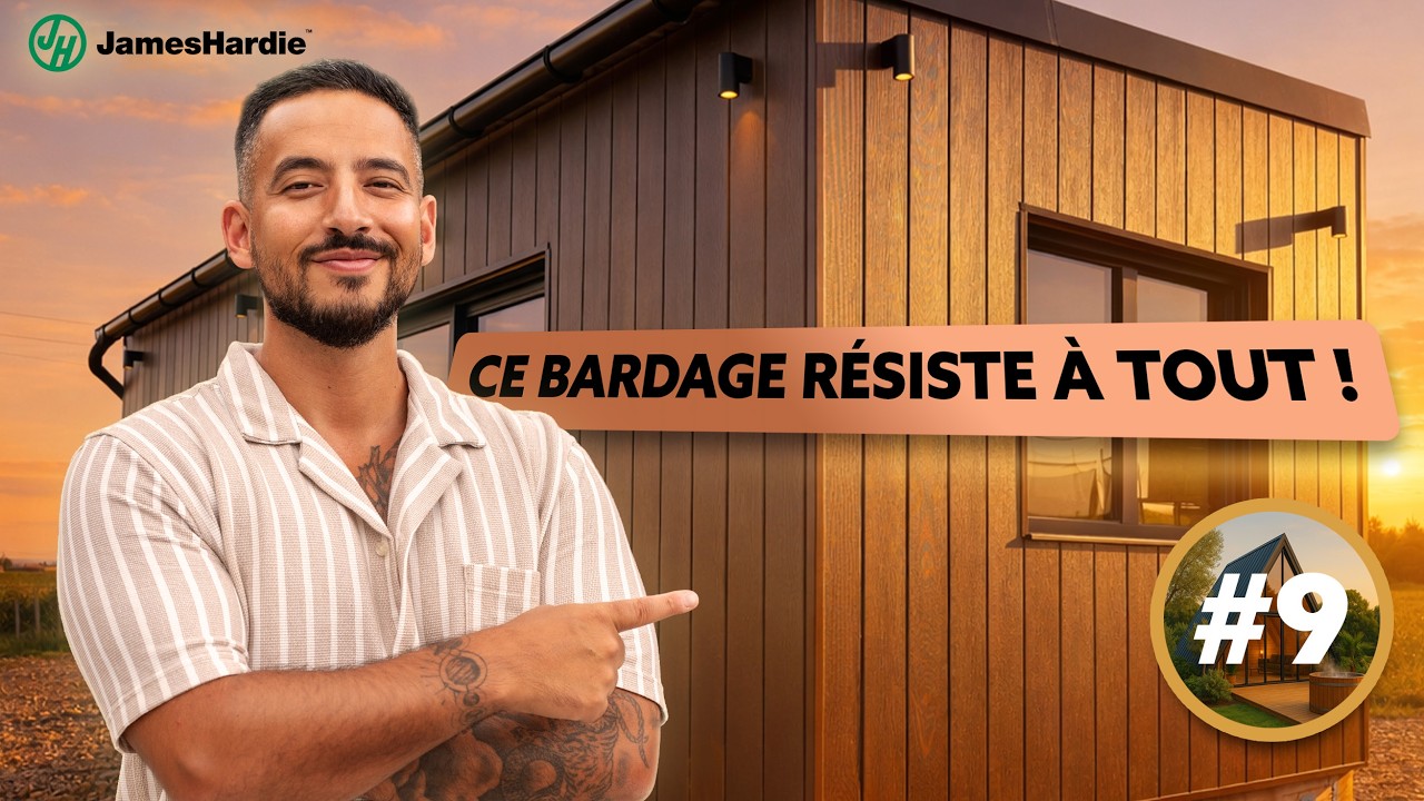 Je n'installerai plus aucun autre bardage ! Fibrociment James Hardie