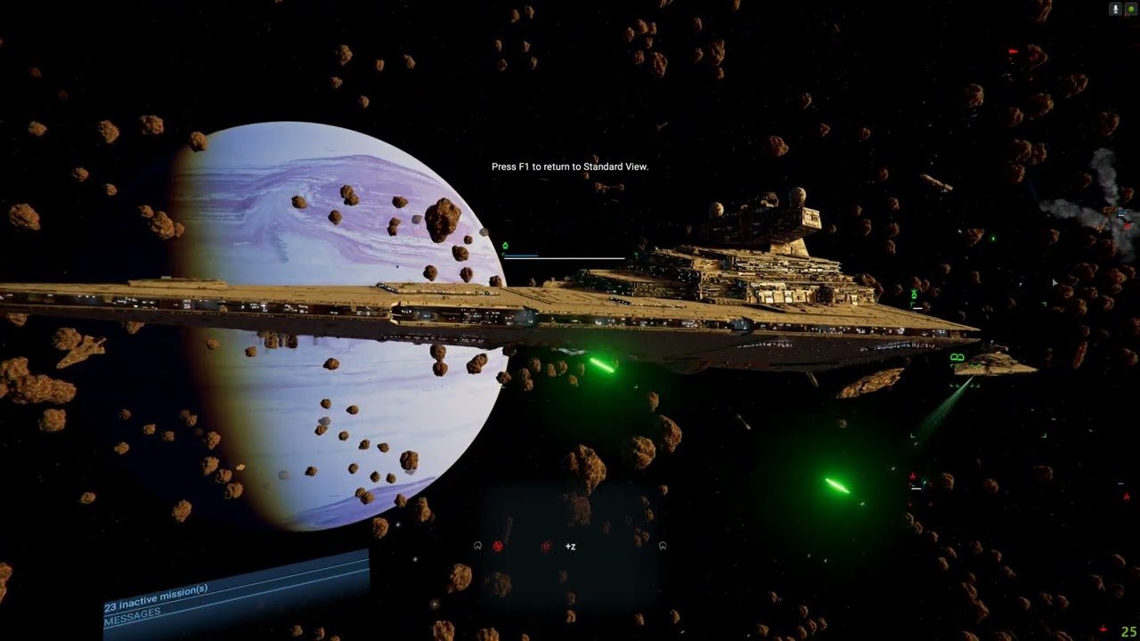 X4: Star Wars Interworlds: ISD2s vs the New Republic Fleet