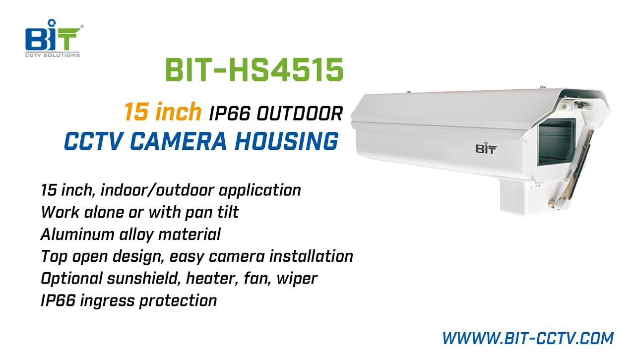 15 inch outdoor CCTV Camera Housing BIT HS4515SHKW