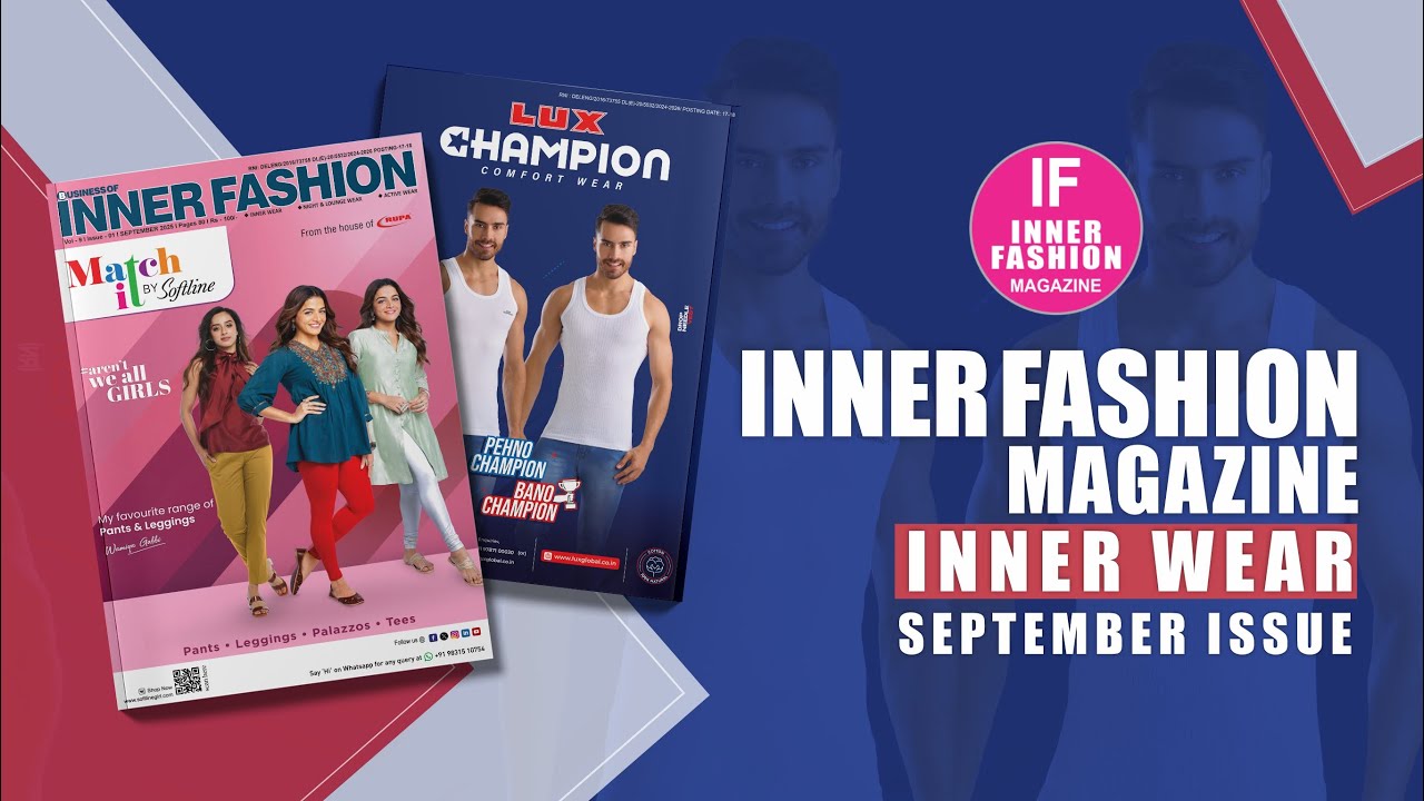 INNER FASHION MAGAZINE – Inner Wear September Issue #magazine