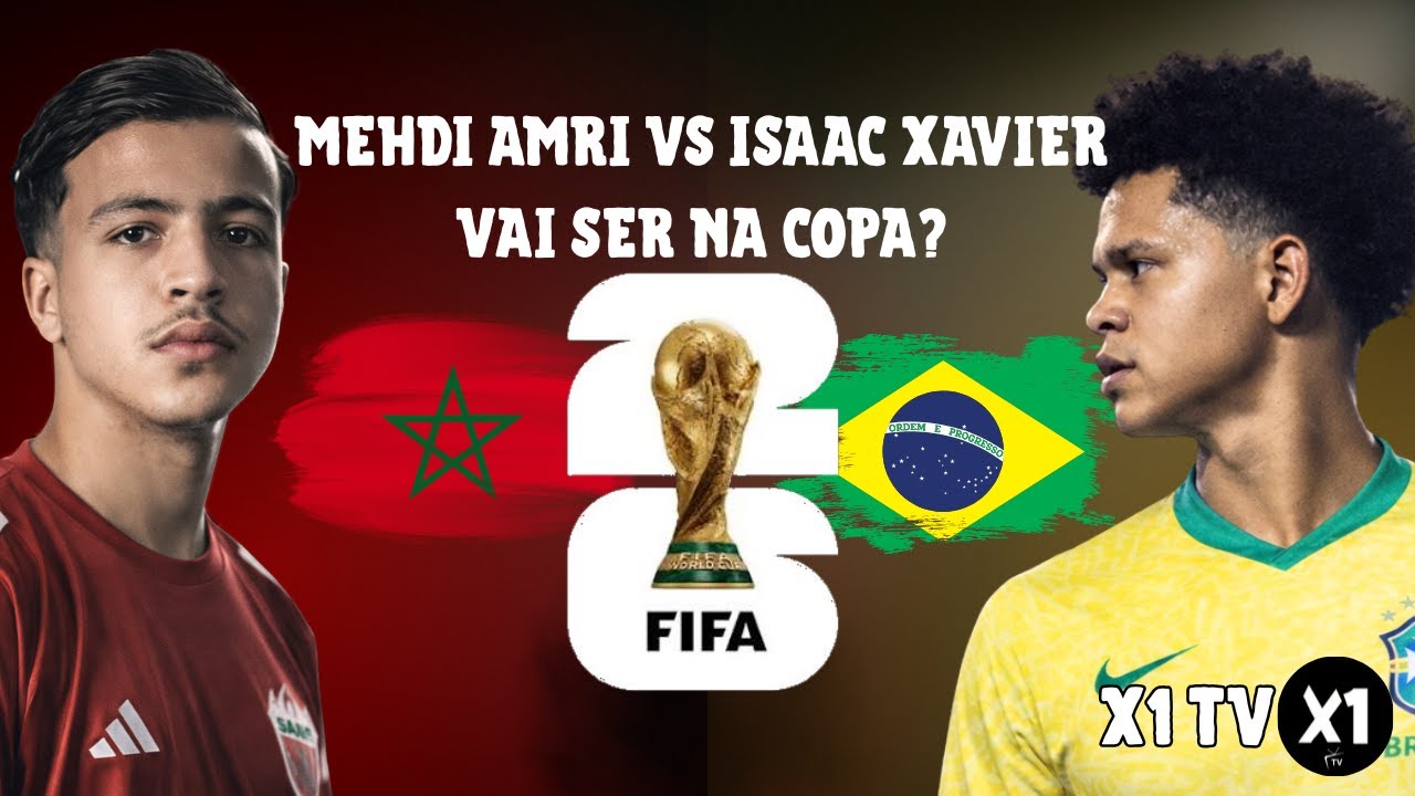 🔥🏆 X1 ISAAC XAVIER X MEHDI AMRI: Vai acontecer na Copa do Mundo?