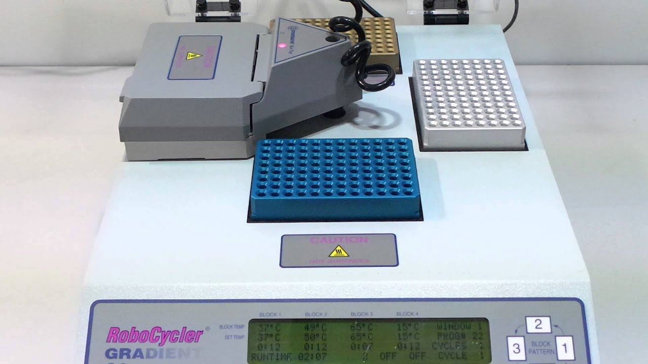 Strategene RoboCycler Gradient 96 w/ Hot Top Demo