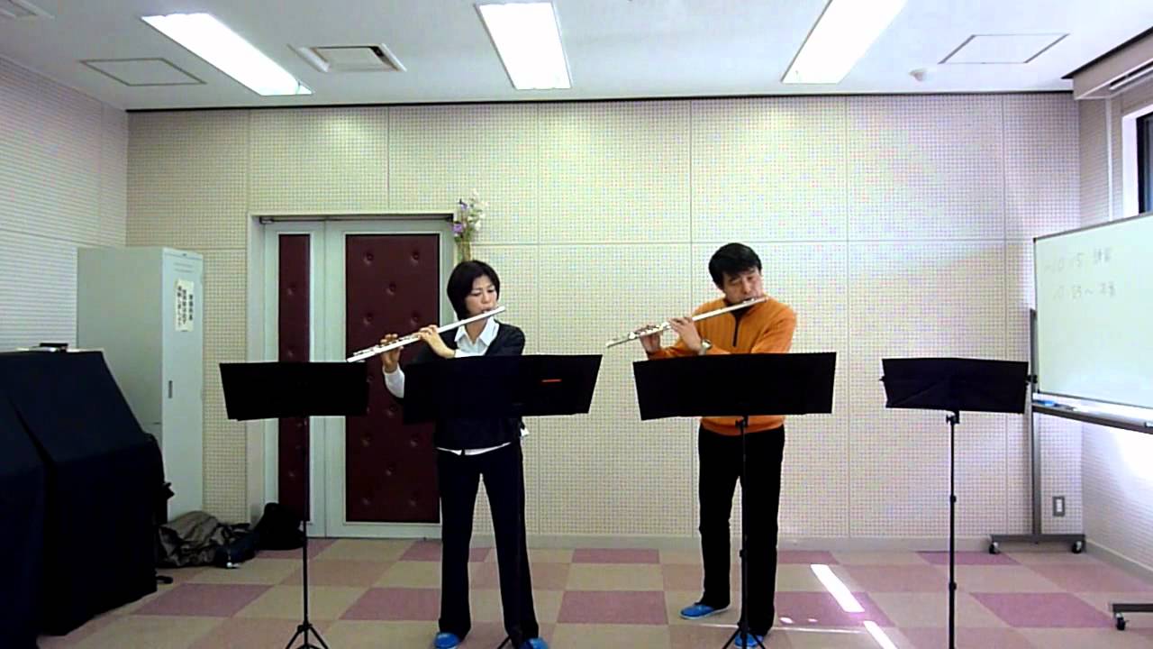 J.L.Tulou, Easy Duet for Flutes No.1-1mov. Op.102